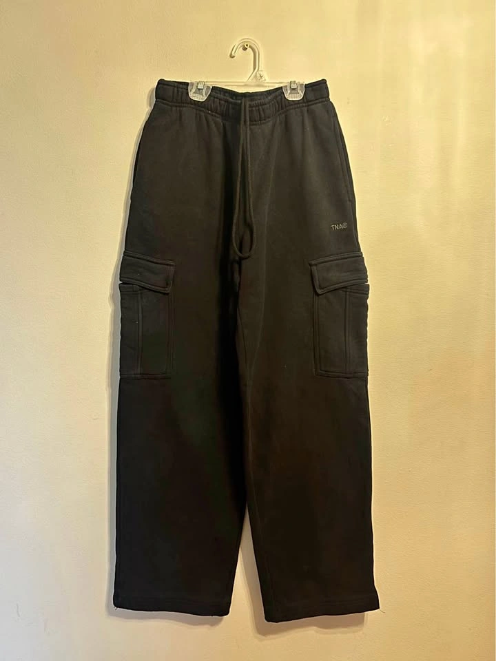 TNA Cargo Sweatpants Black