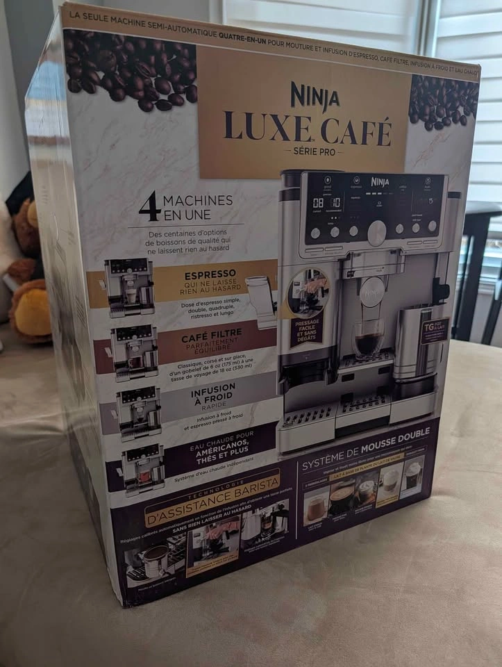 Ninja Luxe Cafe Pro Series Espresso & Coffee Maker - ES701C