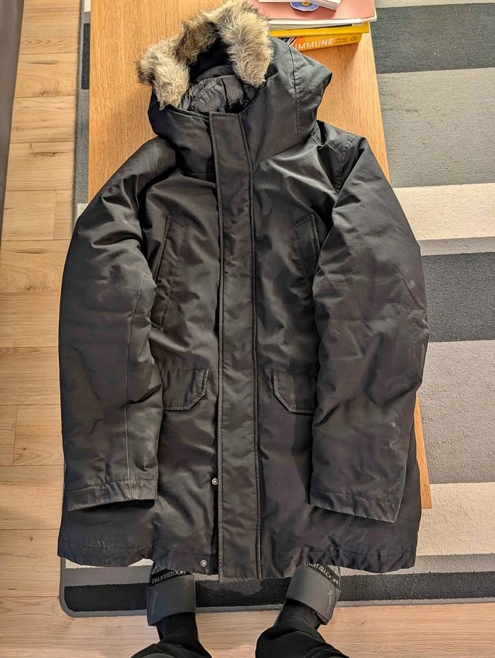 Uniqlo Men's Parka with Fur Hood