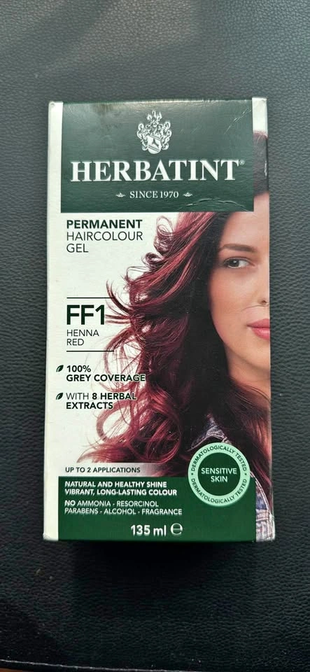 Herbatint Permanent Haircolour Gel - FF1 Henna Red (New)