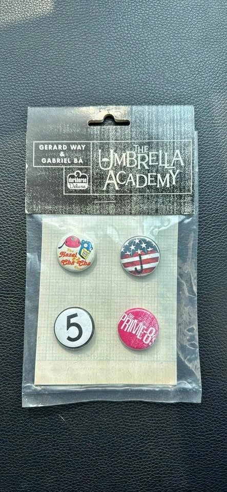 Umbrella Academy Pins