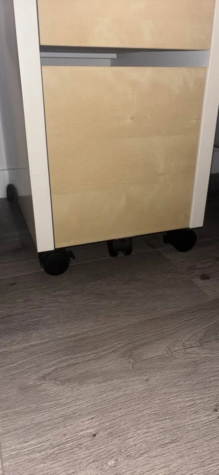 White & Tan MICKE Desk Drawers - photo 4