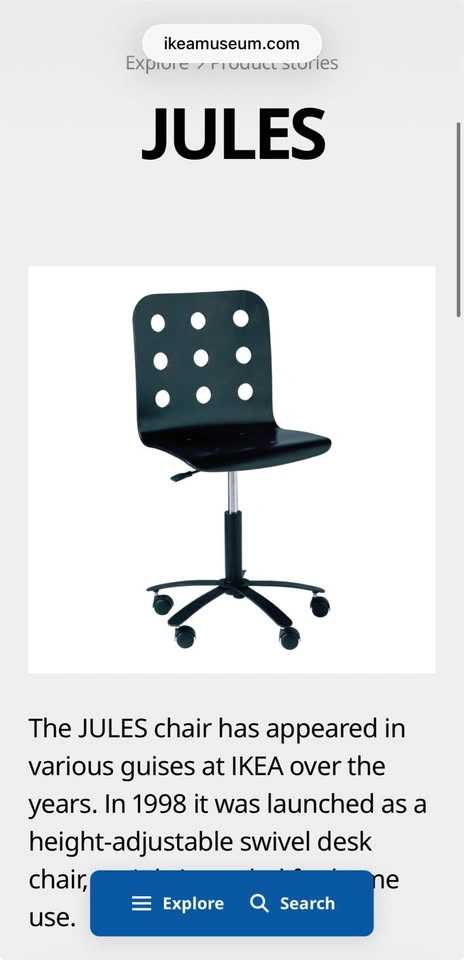 JULES Tan Desk Chair - photo 4