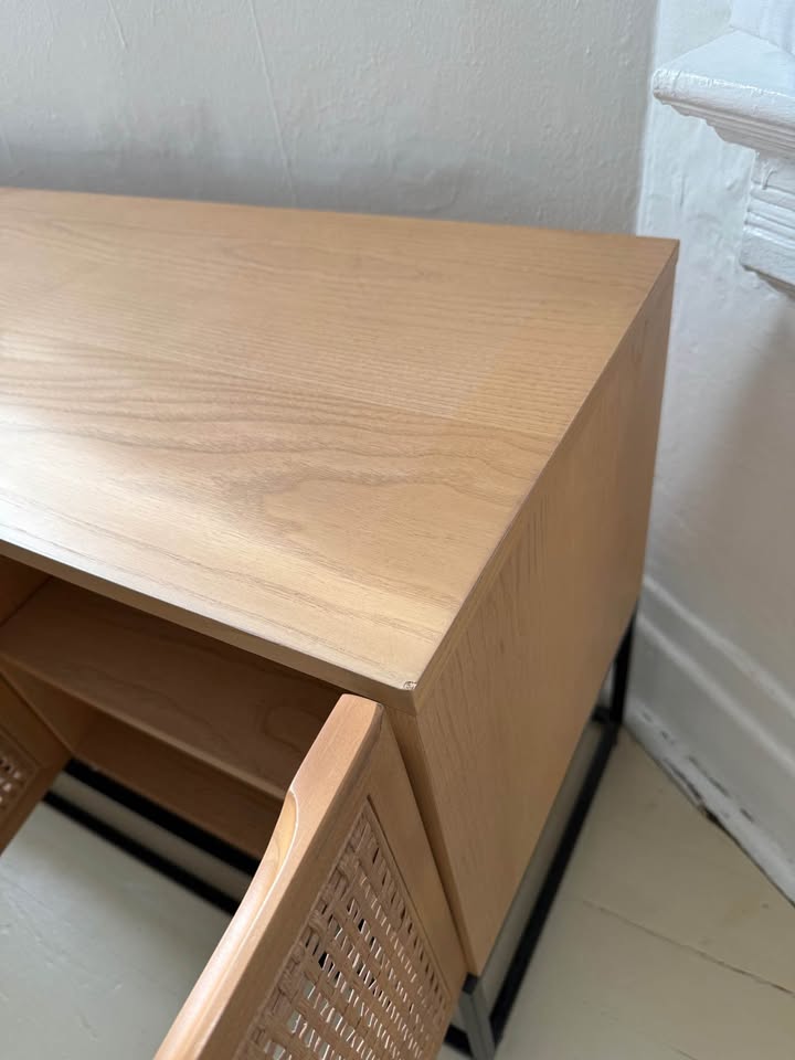 Rattan Oak Sideboard - photo 5