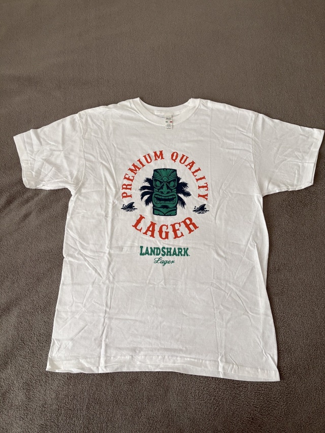 Landshark Premium Lager T Shirt Size Large
