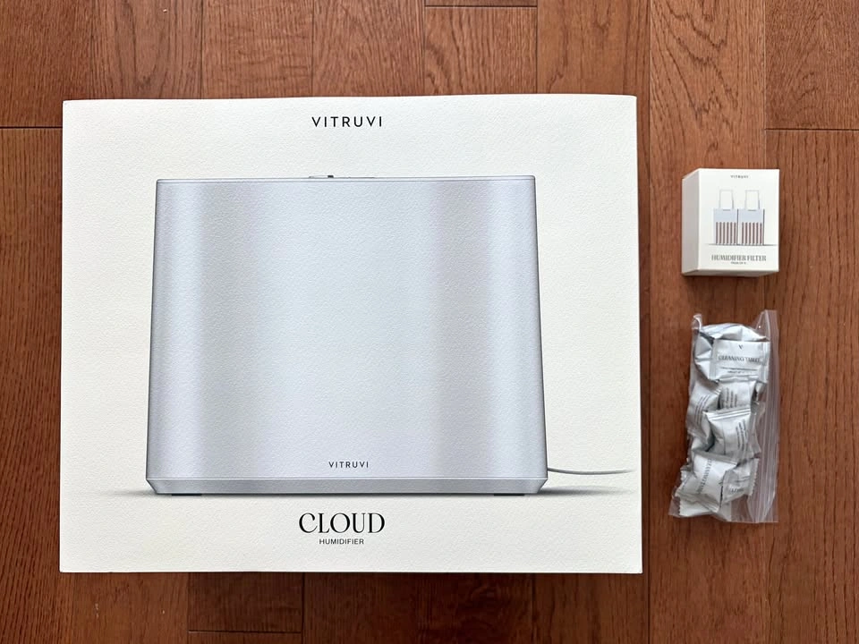 Vitruvi Cloud Humidifier Bundle: Filters & Clean Tablets