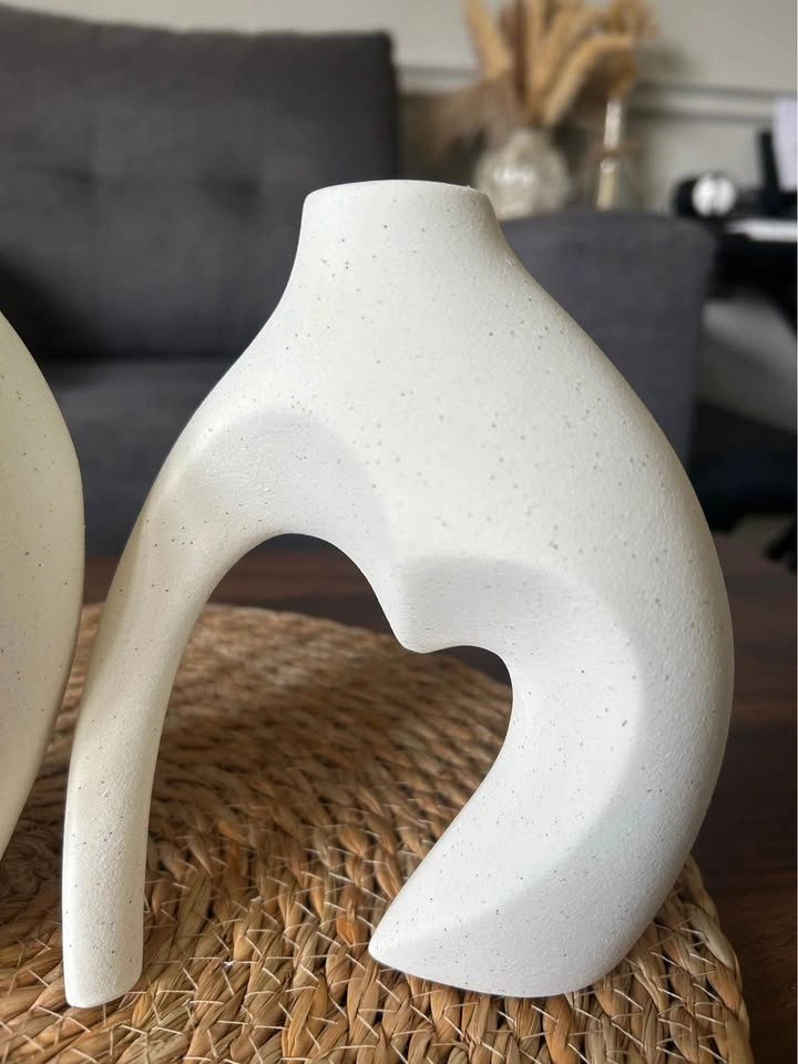 Set of 2 heart vases - photo 4