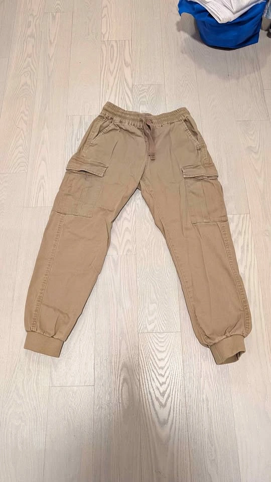 Streetwear Society Tan Cargo Sweatpants