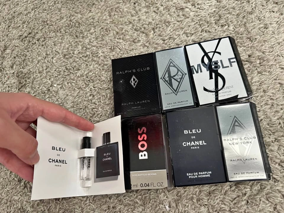 Men Cologne/ Eau de Toilette/ Eau de Parfum - $1 Each