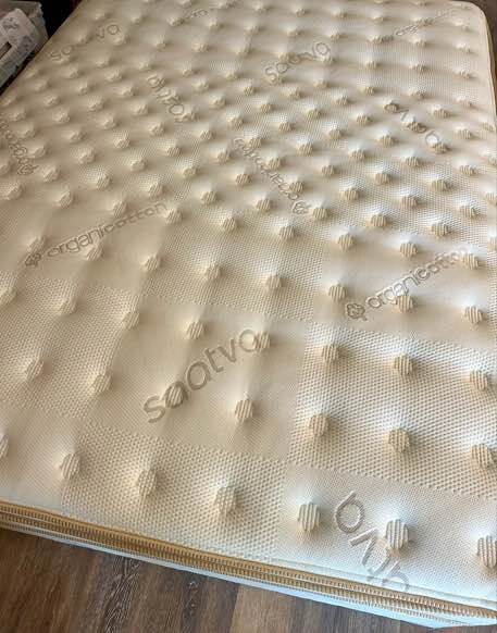 Saatva Classic Luxury Firm Queen Mattress, Like New - photo 5