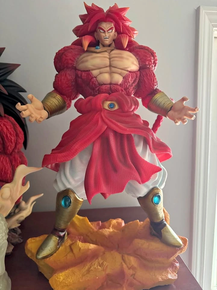 Dragon Ball Super Saiyan 4 (SS4) Broly Resin Statue - 20”