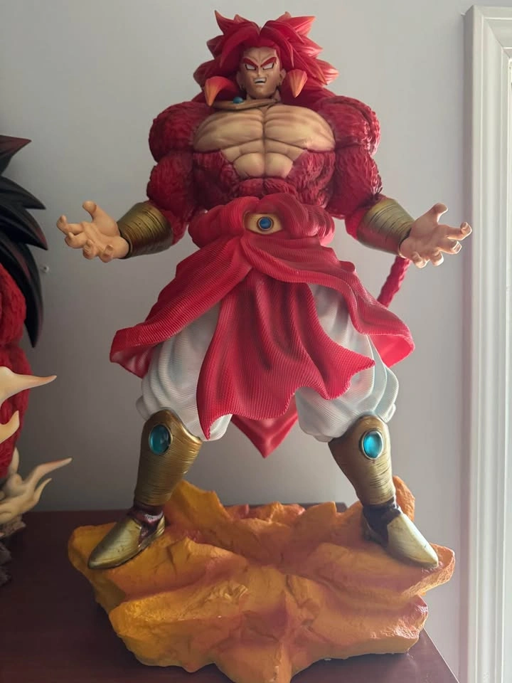 Dragon Ball Super Saiyan 4 (SS4) Broly Resin Statue - 20” - photo 3
