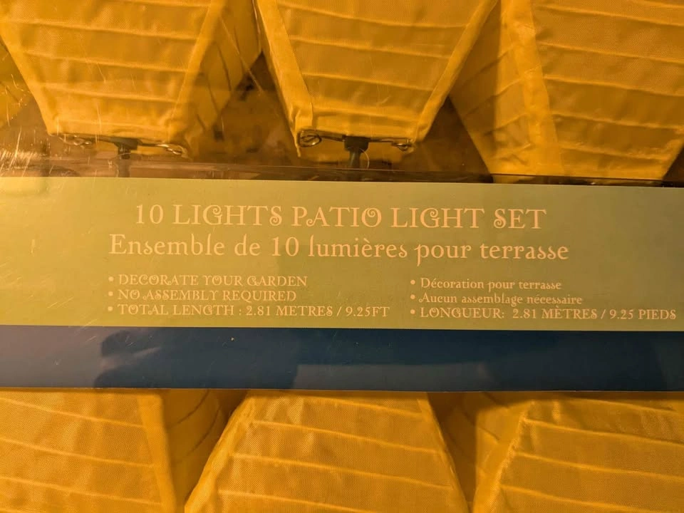 Garden Post 10 Lights Patio Light Set (X2) - photo 2