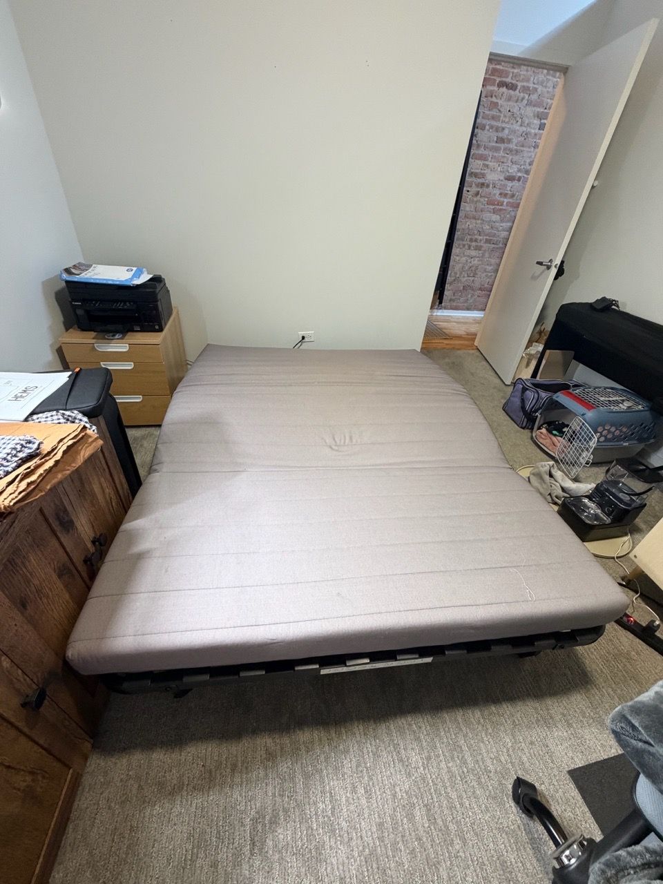 IKEA LYCKSELE Sleeper Sofa / Futon (Full Size Pull-Out Bed) - photo 3