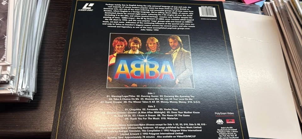 ABBA Gold Laserdisc - photo 2