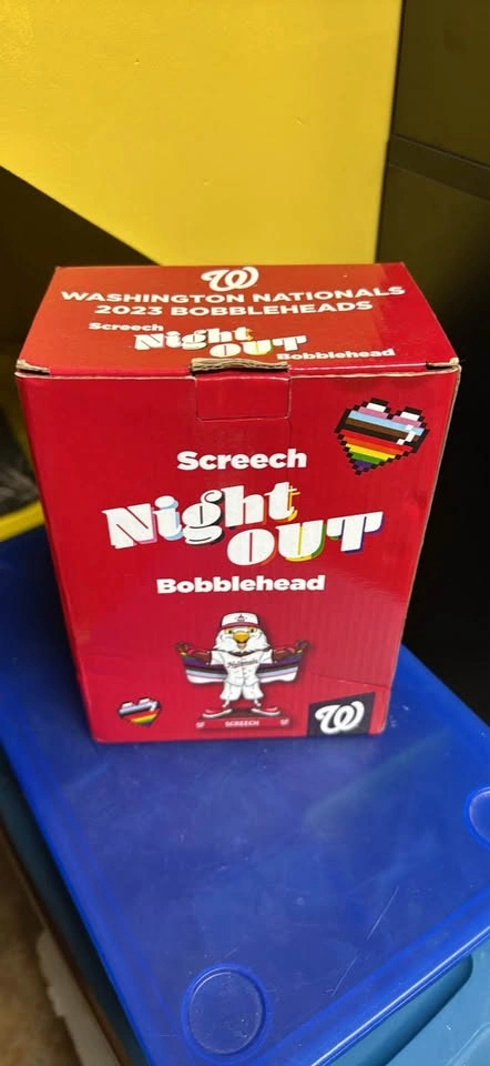 Washington Nationals Screech Bobblehead - photo 2