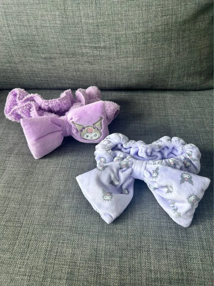 Kuromi Bath Headband - photo 3