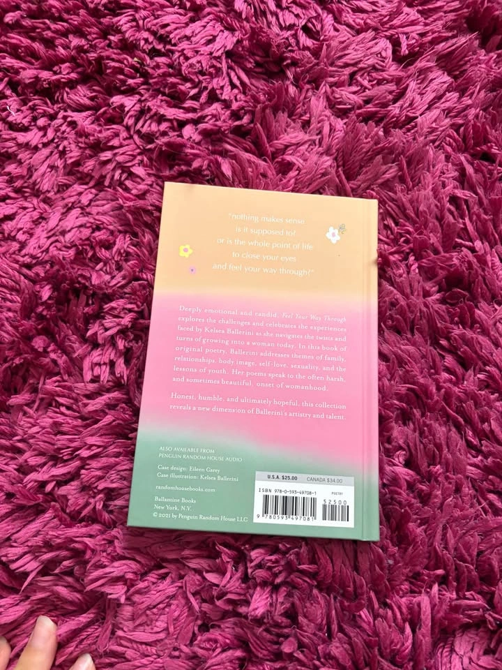 Kelsea Ballerini Feel Your Way Through Poetry Book - photo 2