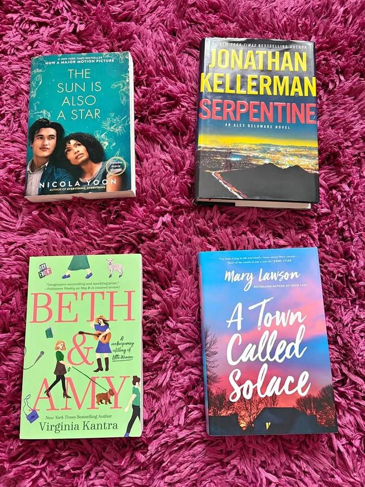 Book Bundle: The Sun Is Also A Star, Serpentine, Beth & Amy