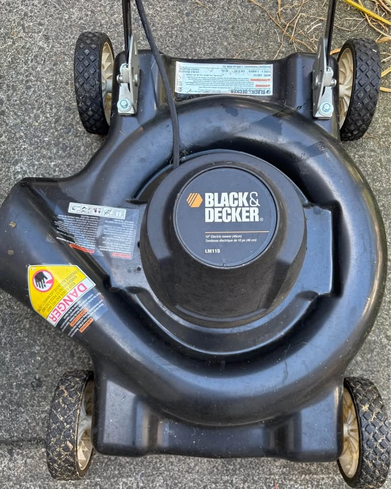 Almost new 18" Electric mower (46cm) - photo 3