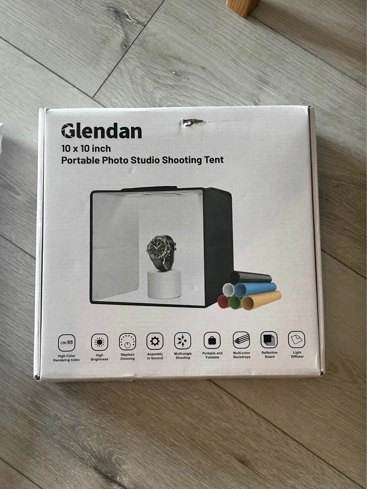 Glendan 10x10 in photo studio tent