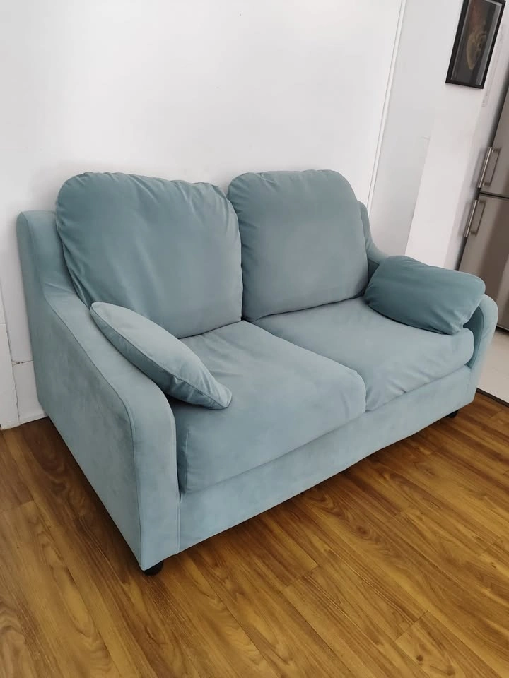 IKEA VINLIDEN 3-Seat Sofa — Light Turquoise (Moving Sale) - photo 2