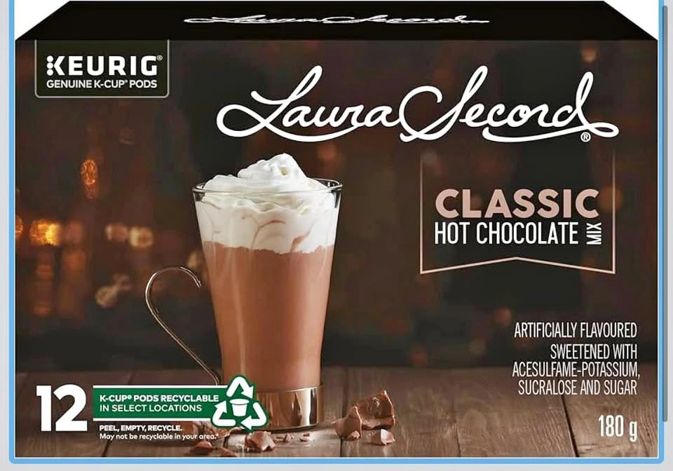 Laura Secord Classic Hot Chocolate 12 K-Cup Pods
