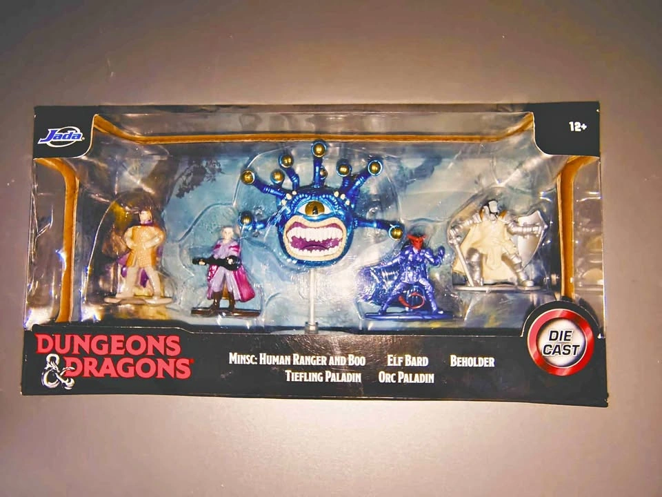 Dungeons & Dragons Jada Die-Cast Figures 5-Pack - Sealed