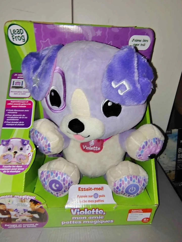 LeapFrog Violette Mon Amie Pattes Magiques (French Version)