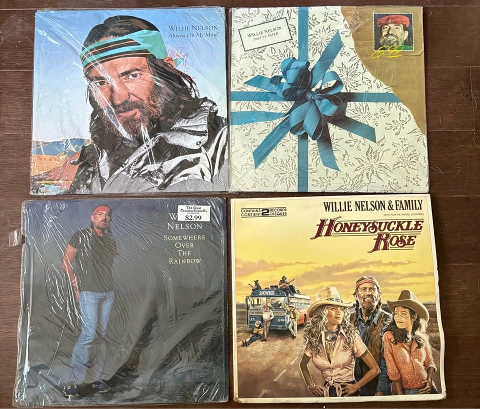 Willie Nelson Vinyl Record Collection - 10 Albums - photo 2