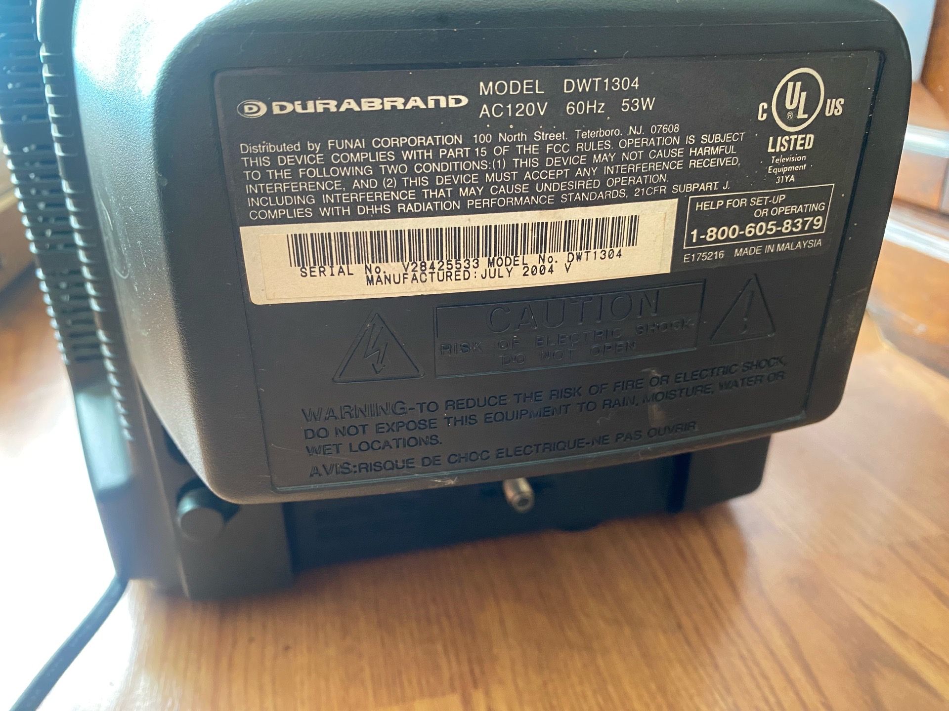 Durabrand DWT1304 13” Tv Perfect for Retro Gaming! - photo 4