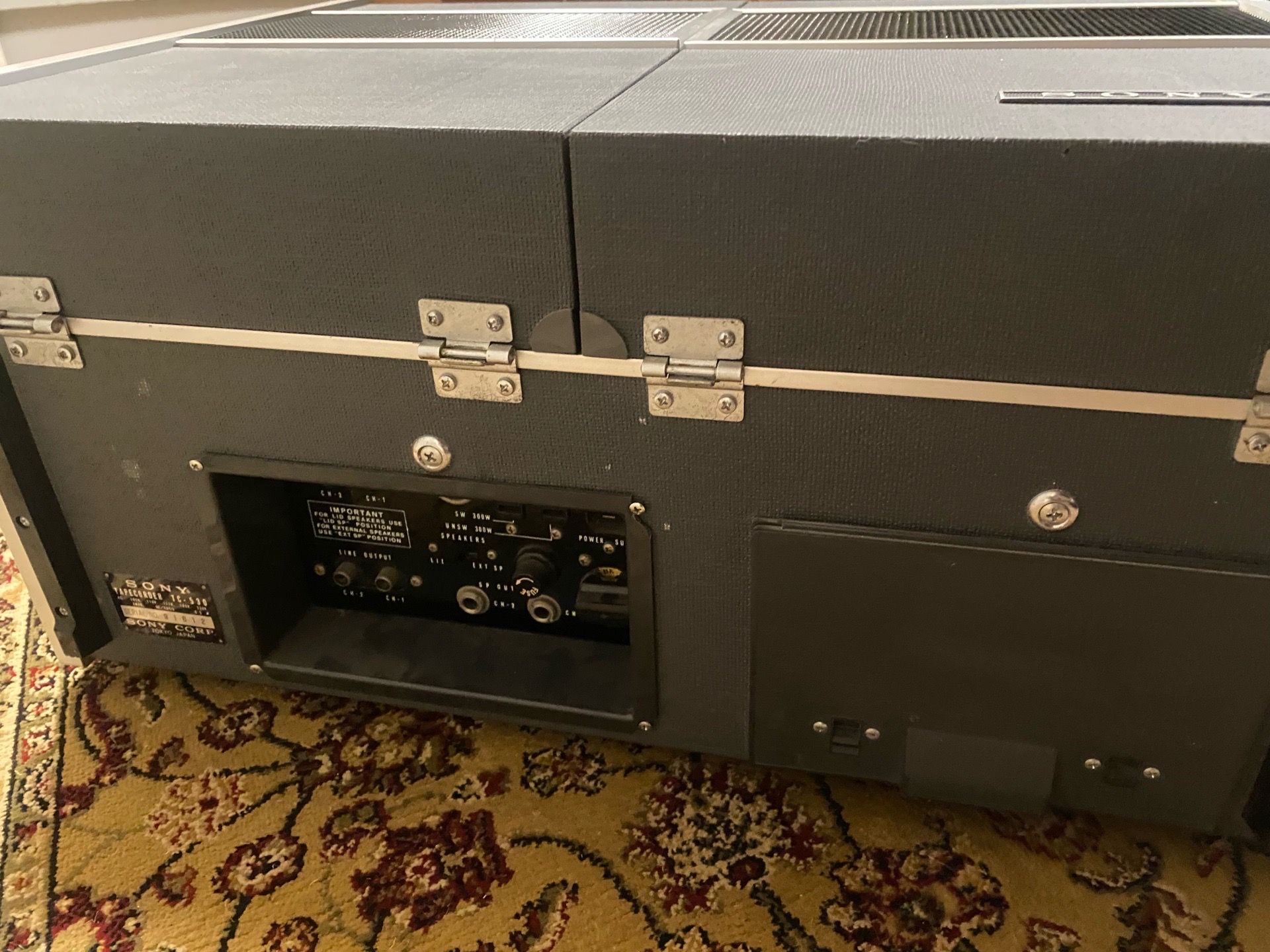 Vtg Sony Tapecorder TC-530 Solid State Stereo Reel Recorder - photo 5