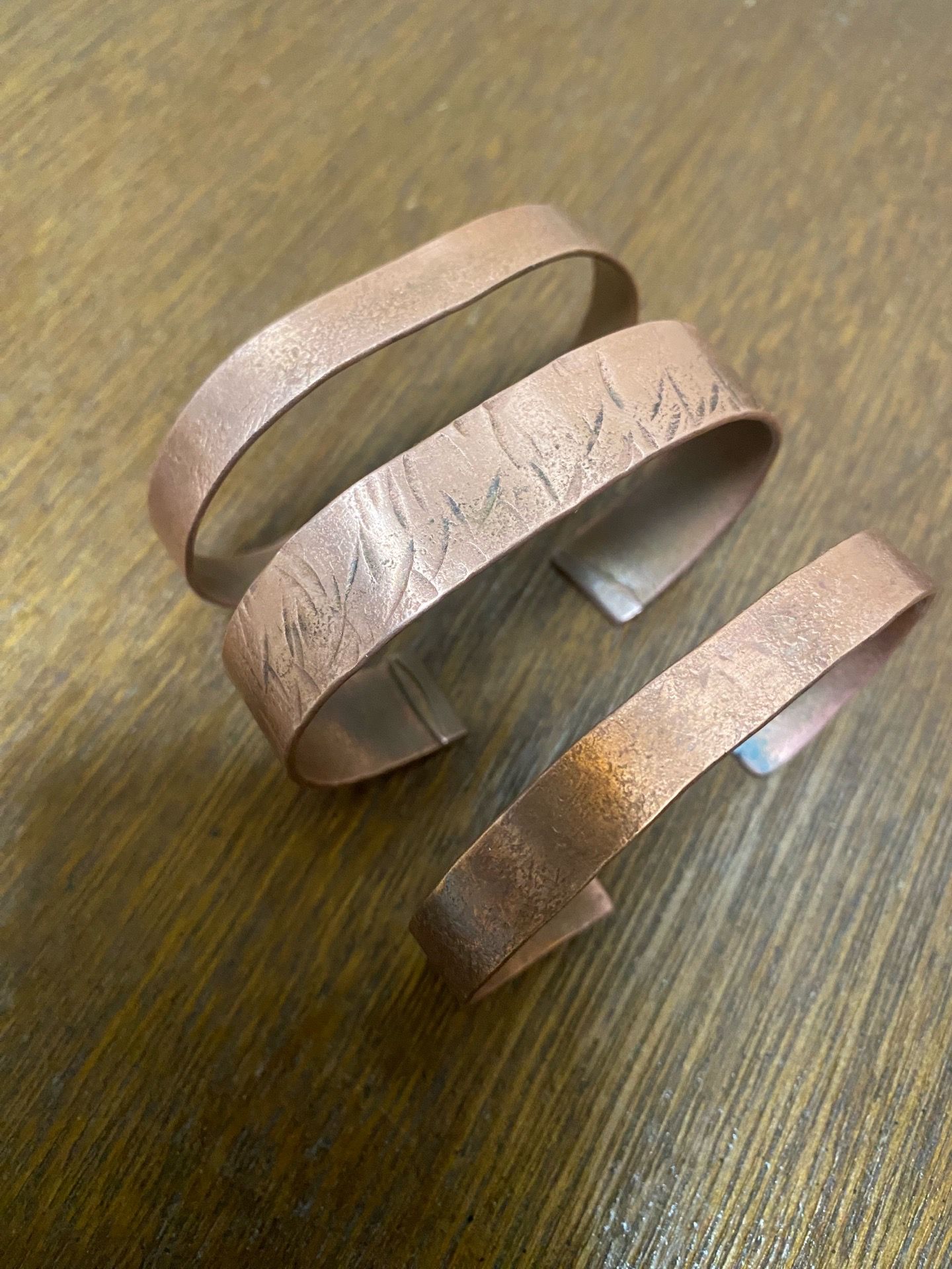 Handmade Solid Copper Bracelets