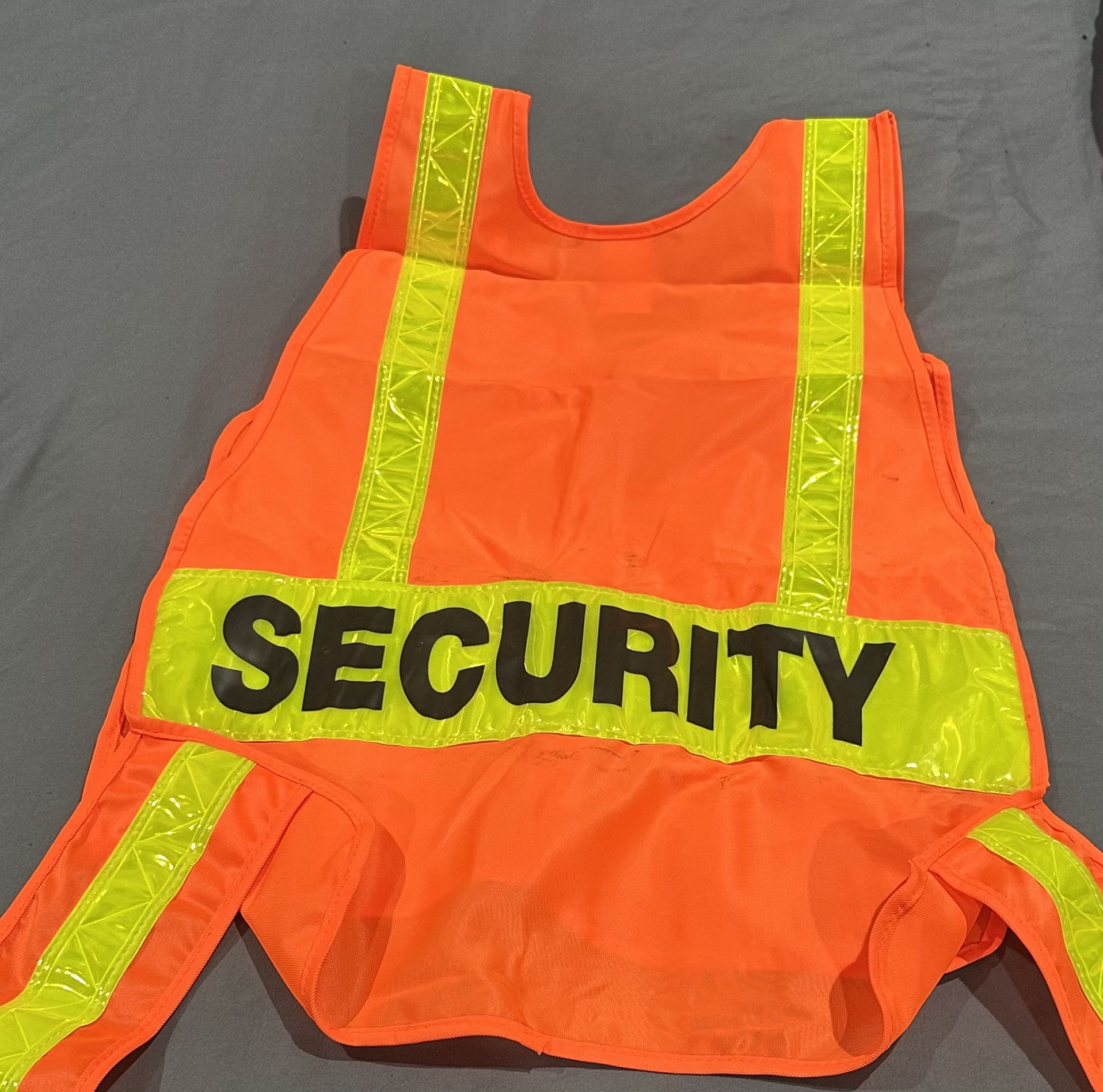 High-Visibility Security Safety Vest