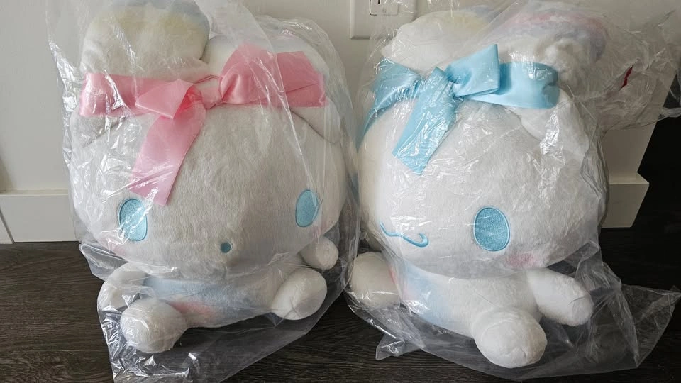 [NIB] Cinnamonroll big plush with Squeezed Ears (Set of 2) - photo 2
