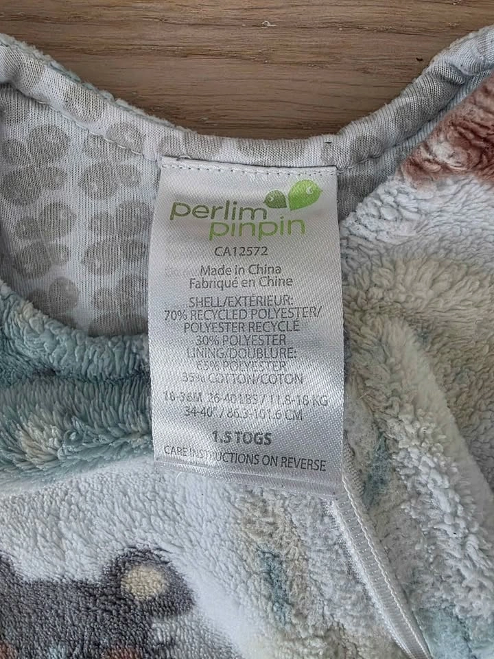 Perlimpinpin Plush Sleep Sack (18-36 months) - photo 2