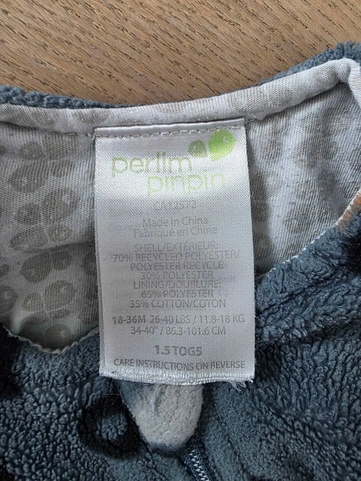 Perlimpinpin Plush Sleep Sack (18-36 months) - photo 2