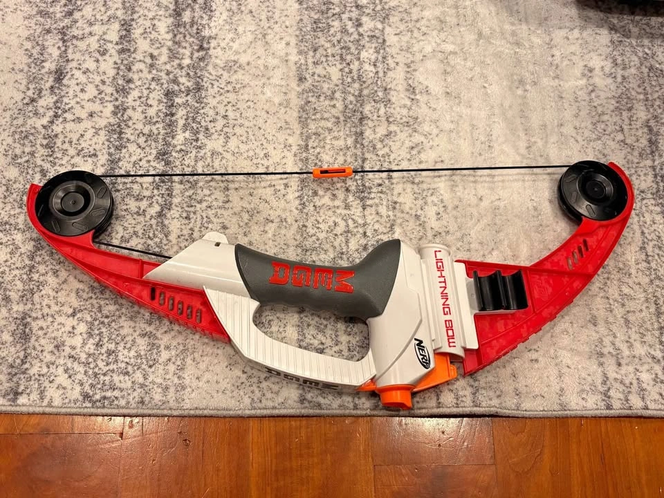 Nerf Mega Lightning Bow and Zing Air Storm Z-Tek Bow Set