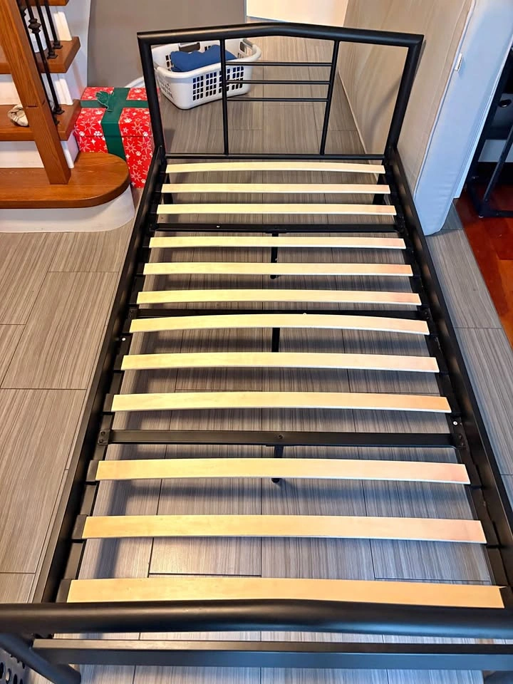 Twin bed frame and ikea mattress