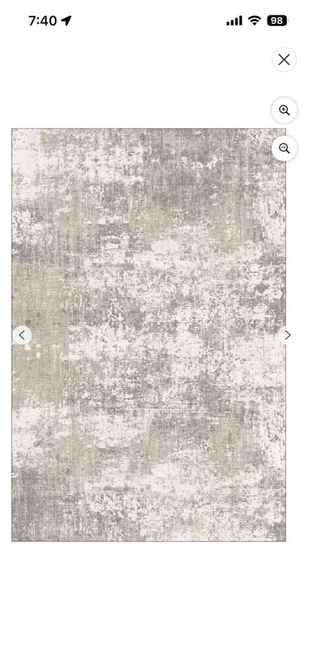 8’ x 10’ washable non-slip area rug - photo 4