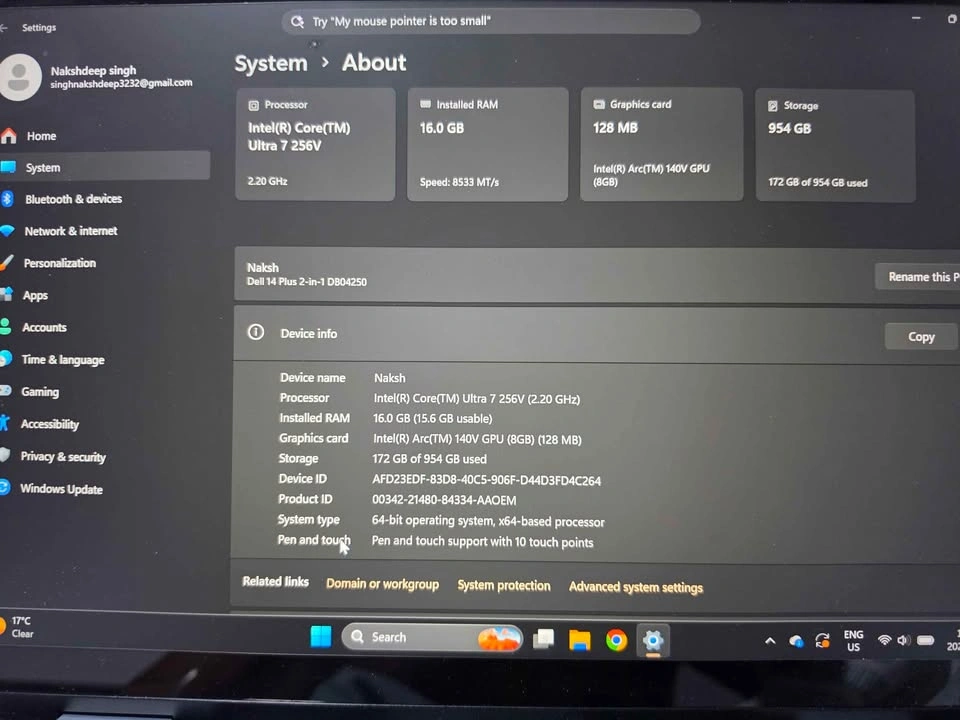 Dell Plus 14" Touchscreen 2-in-1 Copilot+ AI PC - photo 2