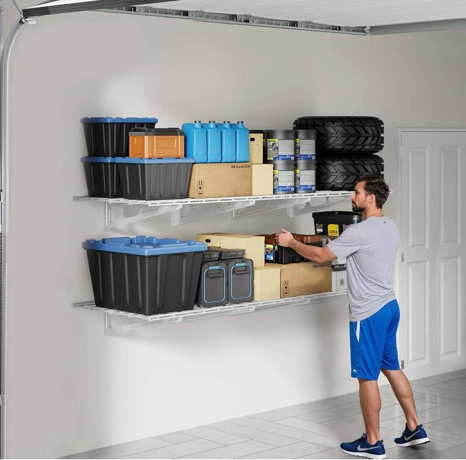 FLEXIMOUNTS WR26 2’x6’ Wall Shelf 2-Pack – WHITE | NEW - photo 2