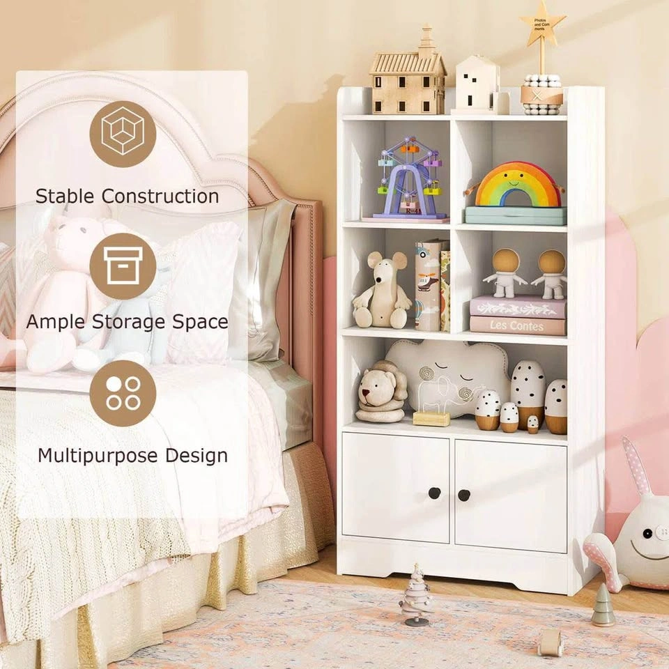 Lavonia 47.5” Cube Bookcase – White | Brand New in Box - photo 5