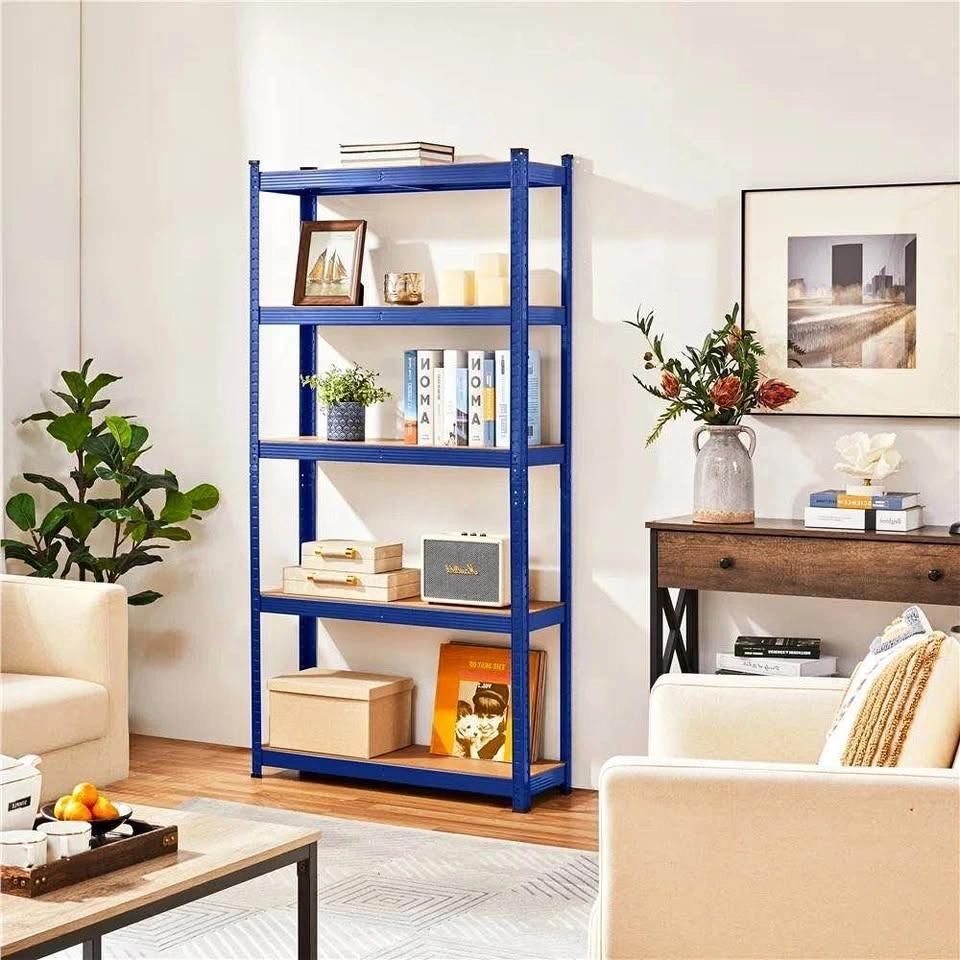 35.5” Metal Height-Adjustable Shelving Unit