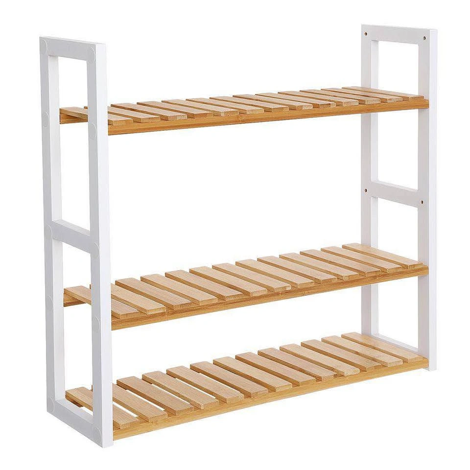 SONGMICS Bamboo Bathroom Shelf / Plant Rack – UBCB13WN - photo 4