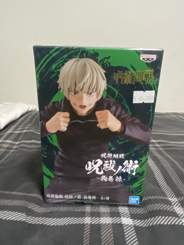 Toge Inumaki figure Jujutsu Kaisen (with a panda chibi)