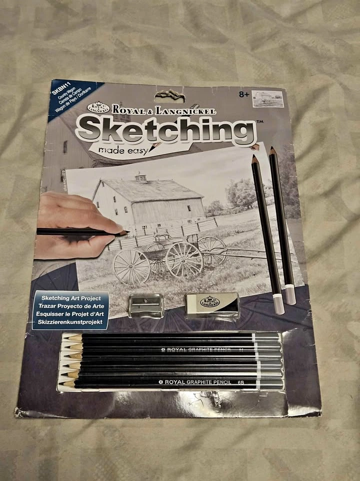 Shading pencils for drawing