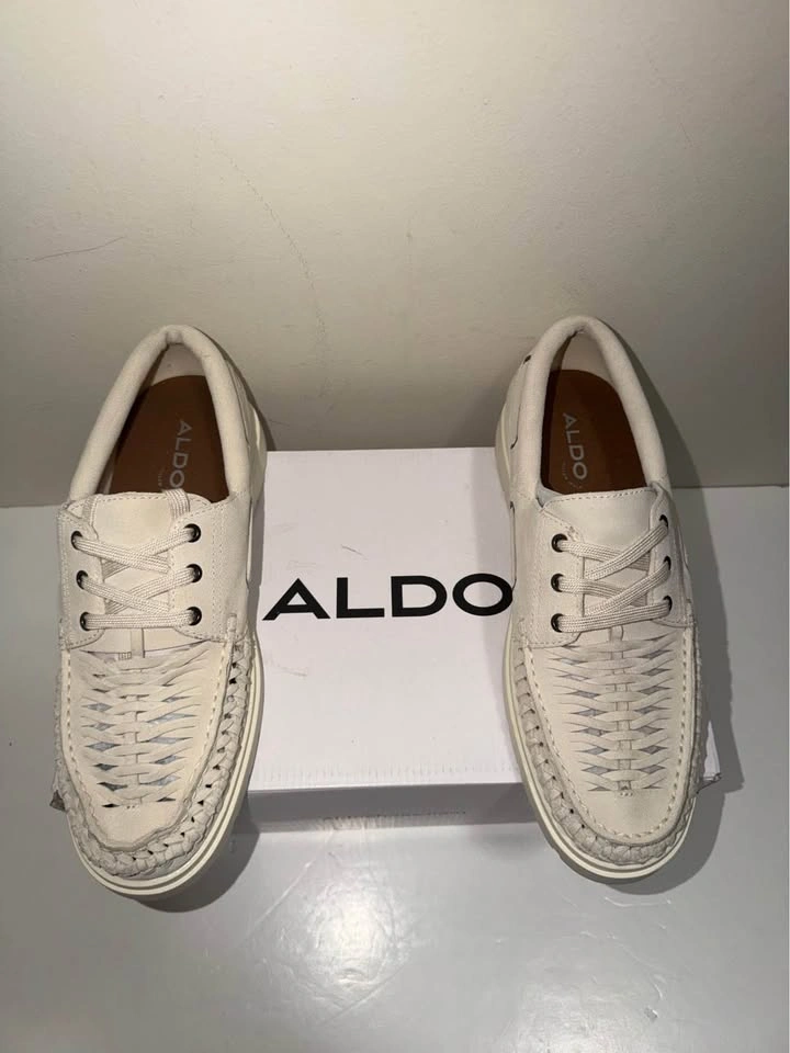 New Aldo Men Woven Suede Boat Shoes - photo 2