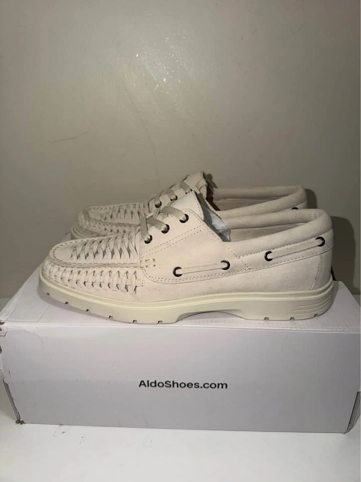 New Aldo Men Woven Suede Boat Shoes - photo 5