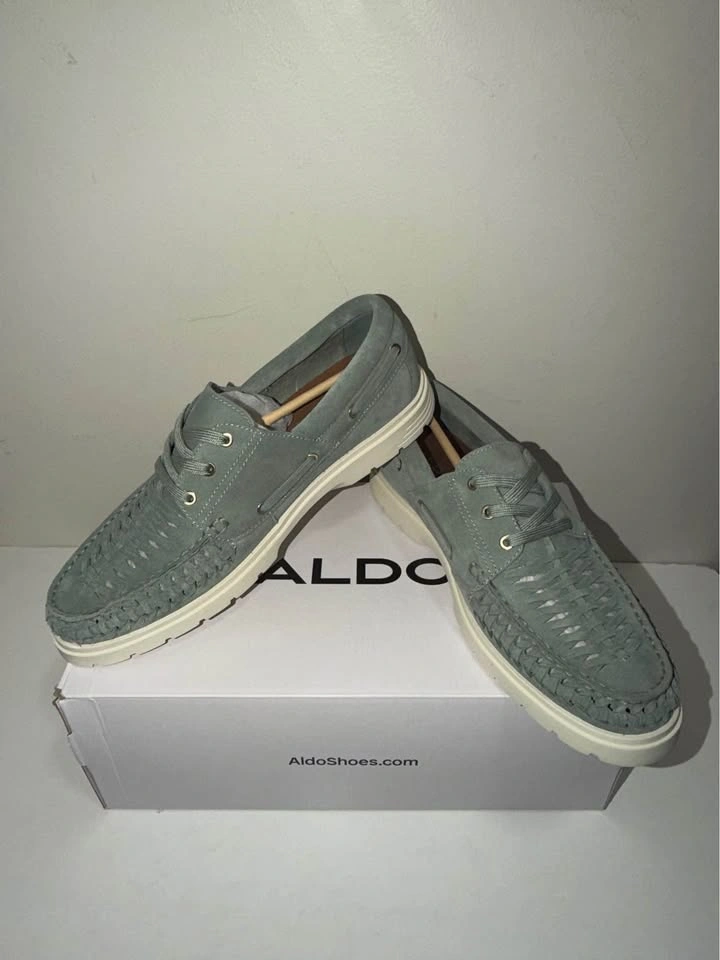 New ALDO Men Woven Suede Boat Shoes - Size 10.5 & 12 US - photo 2
